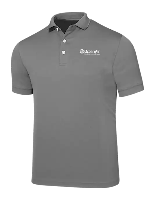 Callaway Ottoman Medium Grey Polo w/OceanAir Logo