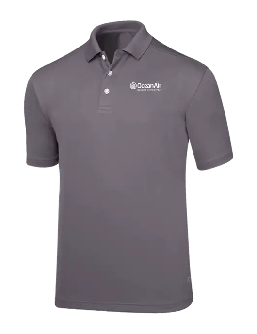 Callaway Core Medium Grey Performance Polo w/OceanAir Logo