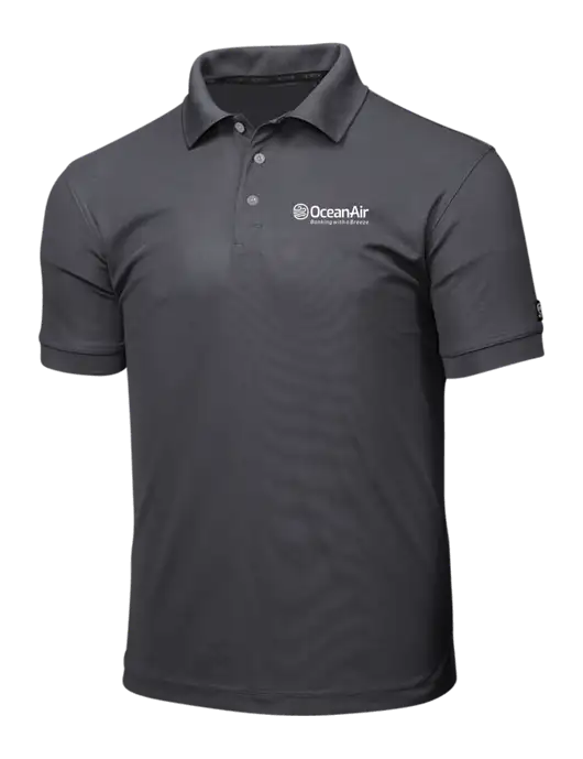 OGIO Charcoal Grey Caliber 2.0 Polo w/OceanAir Logo