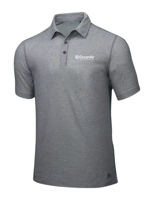 OGIO Medium Grey ONYX Polo w/OceanAir Logo