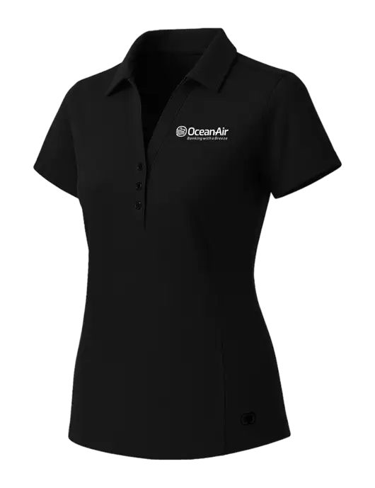 OGIO Womens Blacktop ONYX Polo w/OceanAir Logo
