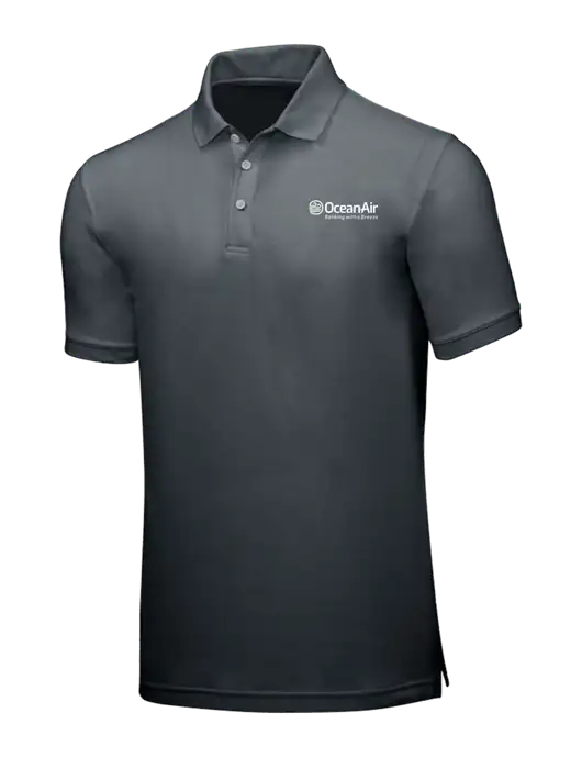 Dark Grey Core Classic Pique w/OceanAir Logo