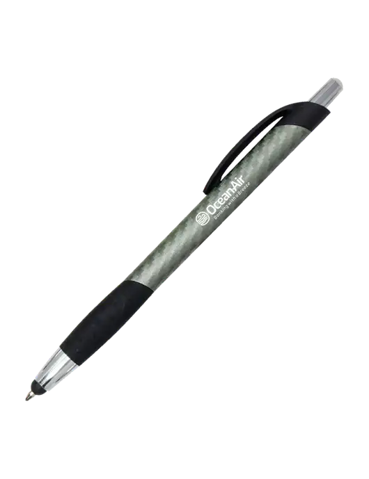 Sunray Gunmetal Stylus Pen w/OceanAir Logo