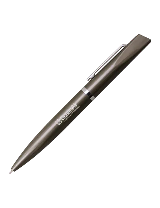 Santos Gunmetal Pen - Black Ink w/OceanAir Logo