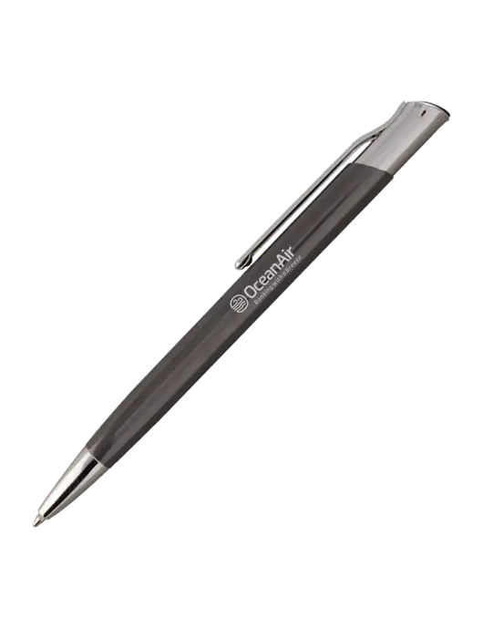 San Malo Gunmetal Pen - Black Ink w/OceanAir Logo