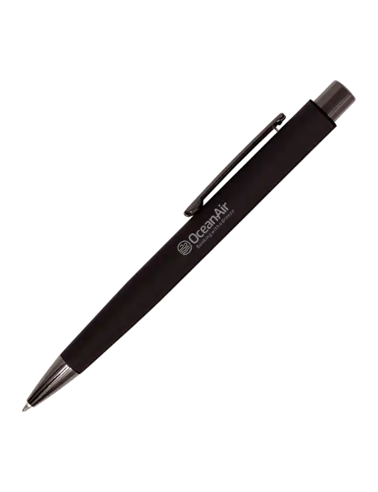 Moana Comfort Black - Black Ink w/OceanAir Logo