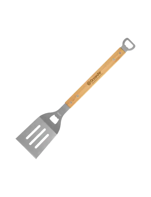 Bamboo BBQ Spatula w/OceanAir Logo