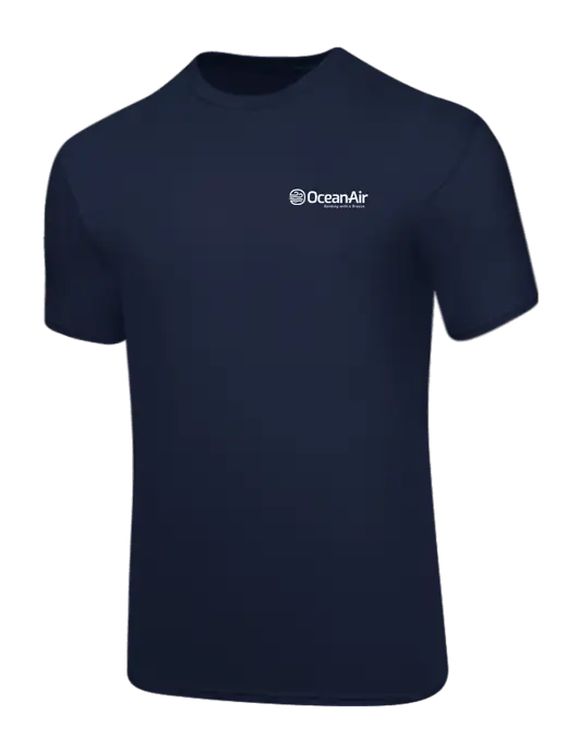 Core Blend Navy T-Shirt w/OceanAir Logo