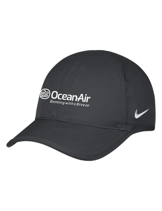Nike Charcoal Featherlight Cap w/OceanAir Logo