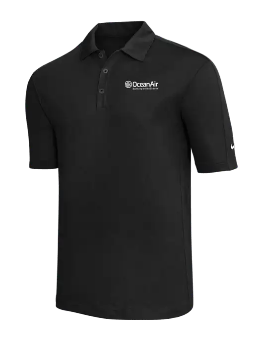 Nike Black Tech Sport Dri-FIT Polo w/OceanAir Logo