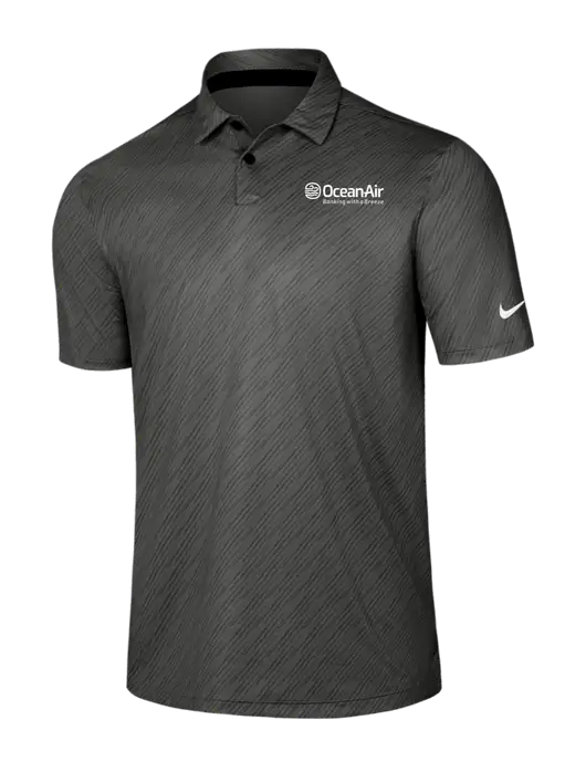 Nike Dark Grey Vapor Dash Polo w/OceanAir Logo