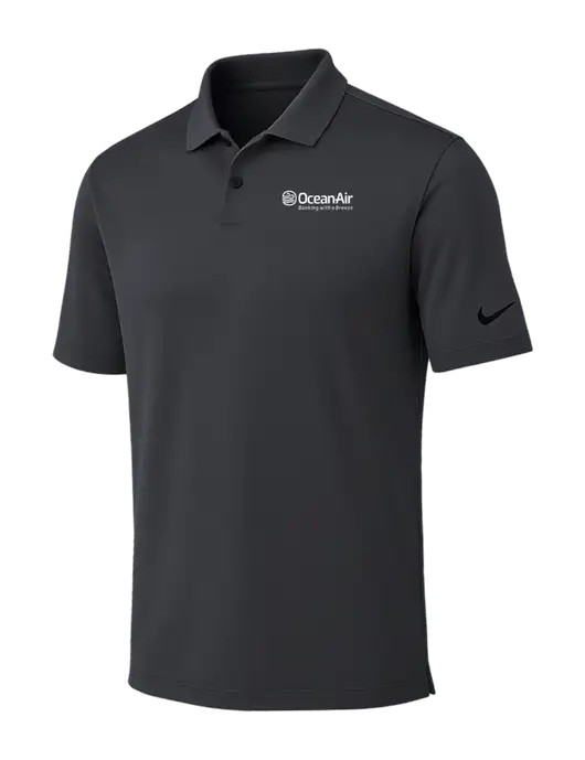 Nike Dark Grey Dri-FIT Vapor Polo w/OceanAir Logo