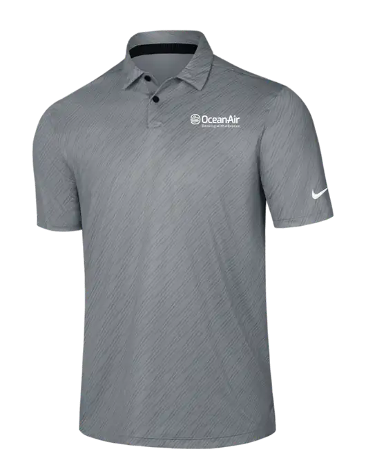 Nike Medium Grey Vapor Dash Polo w/OceanAir Logo
