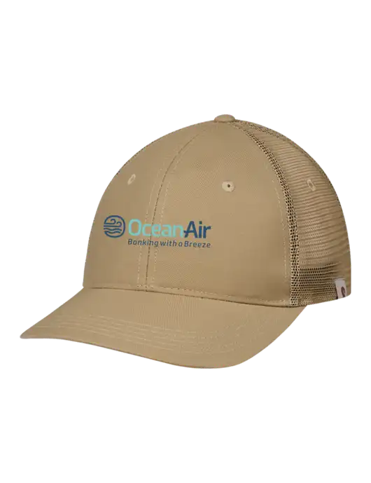 Carhartt Dark Tan Trucker Rugged Pro Series Cap w/OceanAir Logo