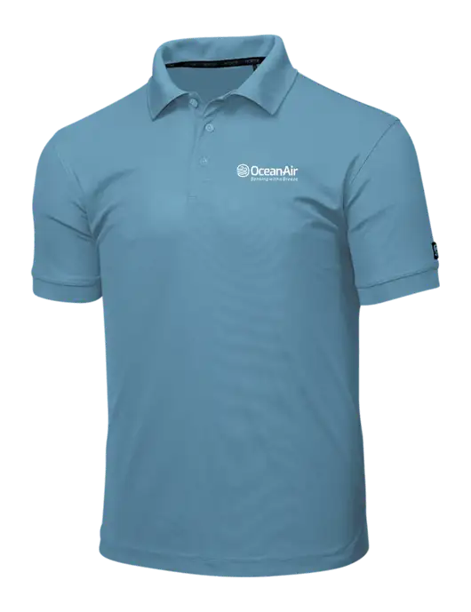 OGIO Light Slate Blue Caliber 2.0 Polo w/OceanAir Logo
